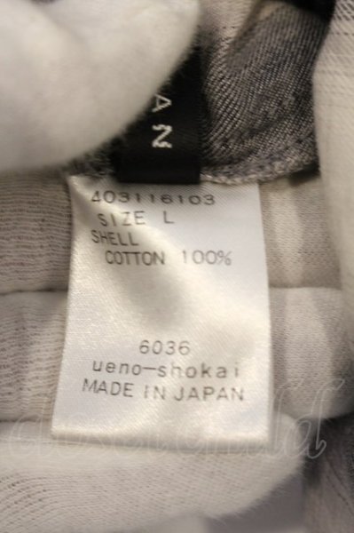 画像3: AMPHIBIAN / カットノーカラーロングシャツ  ベージュ O-24-12-29-041-AM-to-YM-ZT140 (3)