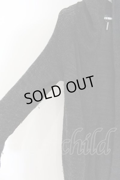 画像2: 14th Addiction / ARCTIC カーディガン M ダークグレー O-24-12-29-042-14-to-YM-ZT140 (2)