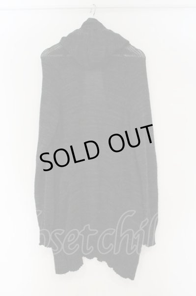 画像3: 14th Addiction / ARCTIC カーディガン M ダークグレー O-24-12-29-042-14-to-YM-ZT140 (3)