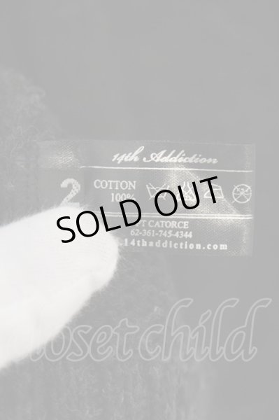 画像4: 14th Addiction / ARCTIC カーディガン M ダークグレー O-24-12-29-042-14-to-YM-ZT140 (4)