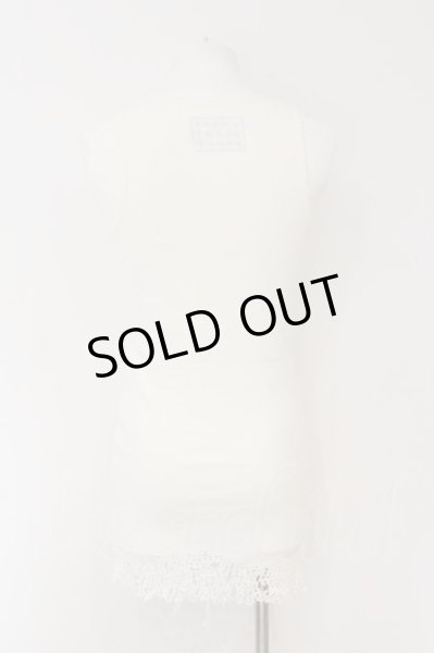 画像3: ROYAL FLASH / オパールダメージテレコタンクトップ M ホワイト O-24-12-29-050-RO-to-YM-OS (3)