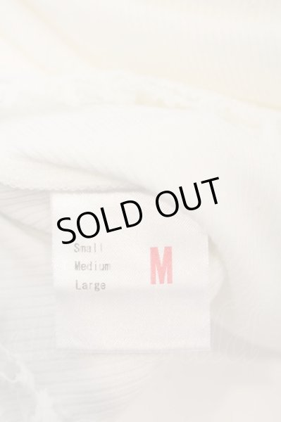 画像4: ROYAL FLASH / オパールダメージテレコタンクトップ M ホワイト O-24-12-29-050-RO-to-YM-OS (4)