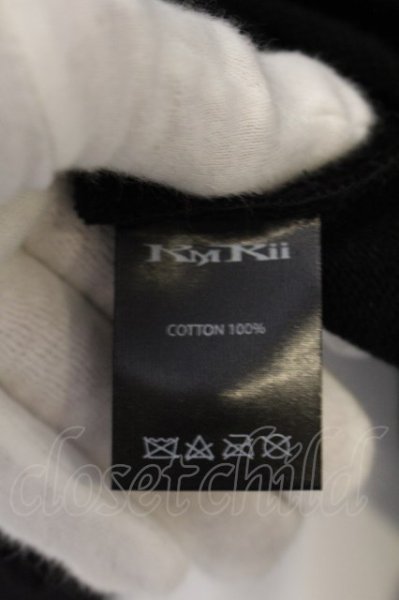 画像4: KMRii / Crush Sized Print Singlet/RFL トップス M/F ブラック O-24-12-29-052-KM-to-YM-ZT139 (4)