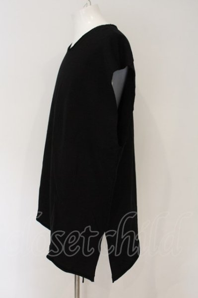 画像2: KMRii / Over Sized Singlet/RFL トップス M/F ブラック O-24-12-29-053-KM-to-YM-ZT139 (2)