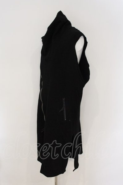 画像2: KMRii / Drop Drape Riders/NS ベスト M/F ブラック O-24-12-29-054-KM-to-YM-ZT139 (2)