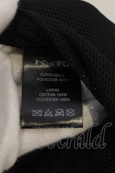 画像6: KMRii / Cotton Viscose Back Zip MA-1 ジャケット 2 ブラック O-24-12-29-055-KM-ja-YM-ZT232 (6)