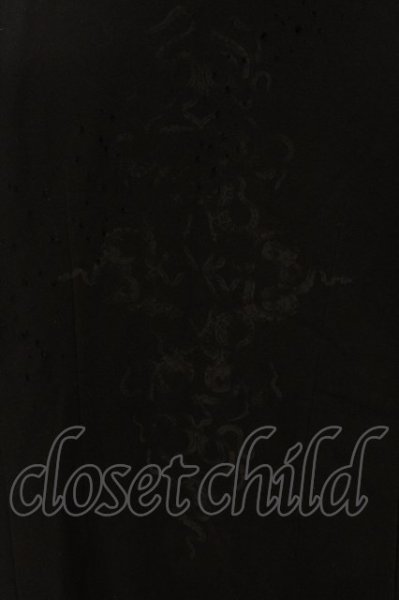 画像6: 14th Addiction / Piercing Shootgun Damage Cardigun カーディガン 2 ブラック O-24-12-29-057-14-to-YM-ZT371 (6)