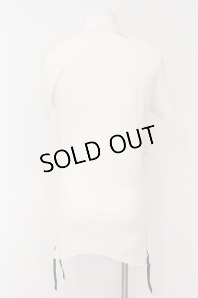 画像2: KMRii / SKULL FLOWER Tシャツ 3 ホワイト O-24-12-29-059-KM-ts-YM-OS (2)