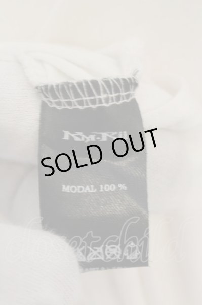 画像3: KMRii / BOTANICAL PARADISE Tシャツ 3 ホワイト O-24-12-29-060-KM-ts-YM-ZT137 (3)