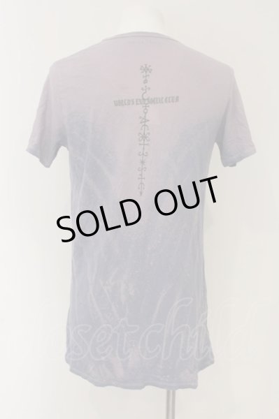 画像2: gunda / Kmriiコラボ Tシャツ  パープル O-24-12-29-062-gu-ts-YM-ZT137 (2)