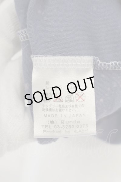 画像3: gunda / Kmriiコラボ Tシャツ  パープル O-24-12-29-062-gu-ts-YM-ZT137 (3)