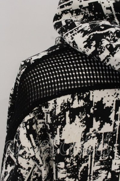 画像4: KMRii / White Graphite Parka パーカー 3 ブラックｘホワイト O-24-12-29-067-KM-to-YM-ZT137 (4)