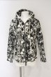 画像1: KMRii / White Graphite Parka Pullover パーカー 3 ホワイトｘブラック O-24-12-29-068-KM-to-YM-ZT137 (1)