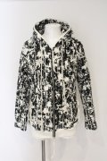 KMRii / White Graphite Parka Pullover パーカー 3 ホワイトｘブラック O-24-12-29-068-KM-to-YM-ZT137