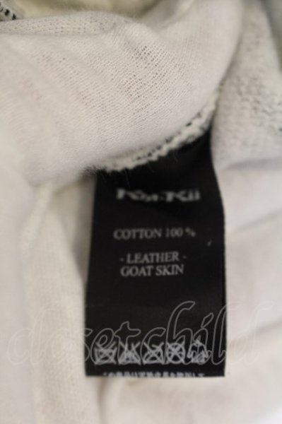 画像4: KMRii / White Graphite Parka Pullover パーカー 3 ホワイトｘブラック O-24-12-29-068-KM-to-YM-ZT137 (4)