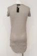 画像2: IFSIXWASNINE / HSC カシミアテンセルTシャツ 3（レディース） グレージュ O-24-12-29-071-IF-ts-YM-ZT137 (2)