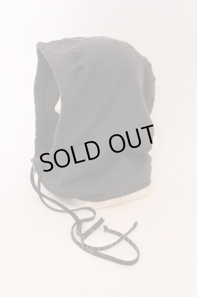 画像2: Moonage Devilment / スウェットフードネックウォーマー  カーキ O-24-12-29-072-Mo-za-YM-OS (2)