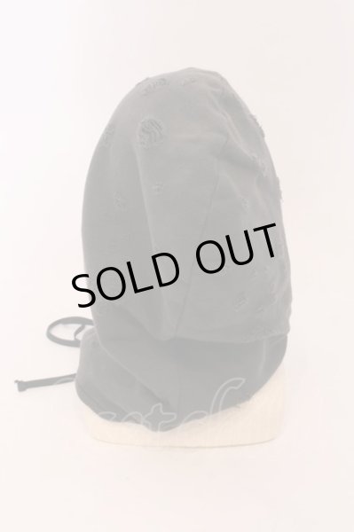 画像4: Moonage Devilment / スウェットフードネックウォーマー  カーキ O-24-12-29-072-Mo-za-YM-OS (4)