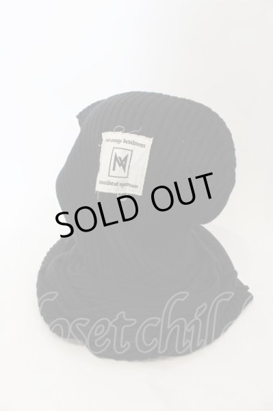 画像3: Moonage Devilment  / ダメージニットフード F ブラック O-24-12-29-073-MO-za-YM-OS (3)