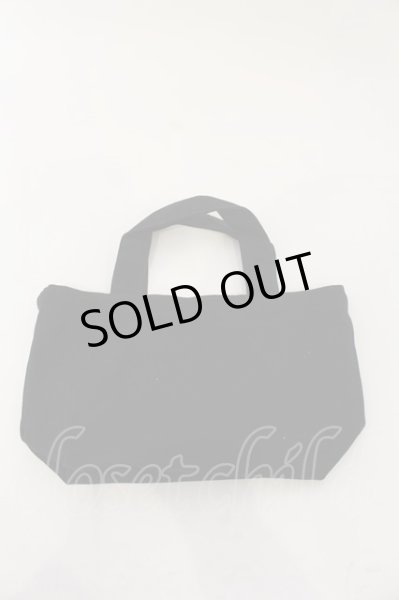 画像2: gunda / ミニトート＆ステッカー  ブラック O-24-12-29-077-gu-ba-YM-OS (2)