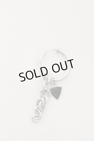 画像2: NO ID. / グラデーションチェーンフェイクピアス  シルバー O-24-12-29-080-NO-ac-YM-ZT0112-C (2)