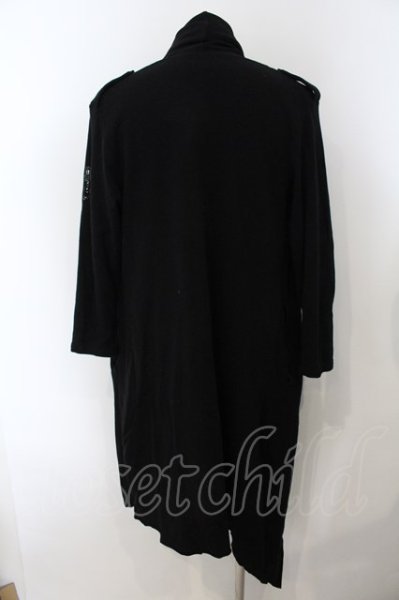 画像3: Roen / アームスカルスウェットロングカーディガン S ブラック O-24-12-29-001-Ro-to-YM-ZT142 (3)