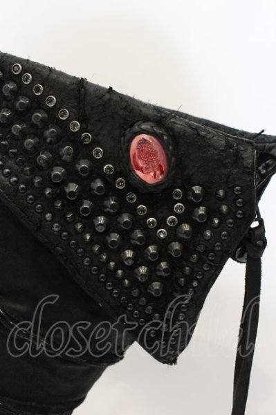 画像3: KMRii / Crush Jet Boots CUSTOM ブーツ  ブラック O-24-12-29-089-KM-sho-YM-ZT-S007 (3)