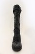画像14: KMRii / Crush Jet Boots CUSTOM ブーツ  ブラック O-24-12-29-089-KM-sho-YM-ZT-S007 (14)