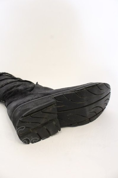 画像18: KMRii / Crush Jet Boots CUSTOM ブーツ  ブラック O-24-12-29-089-KM-sho-YM-ZT-S007 (18)