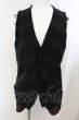 画像1: LGB / VEST/M カットオフロングベスト 【メンズ4】 4 ブラックｘレッド O-24-12-29-012-LG-to-YM-ZT142 (1)