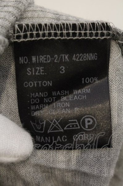 画像3: IFSIXWASNINE / WIRED-2/TK タンクトップ 3 グレー O-24-12-29-014-LG-to-YM-ZT138 (3)