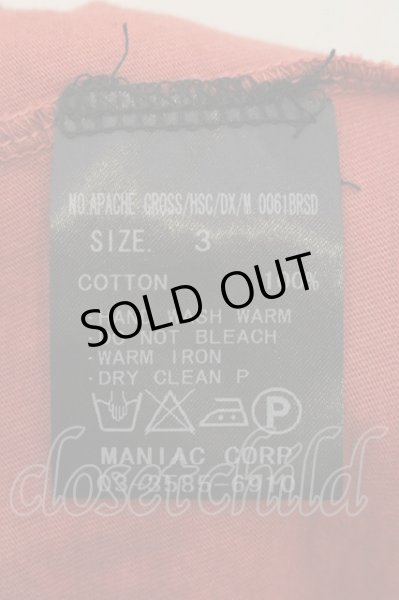 画像3: LGB / APACHE CROSS/HSC/DX/M Tシャツ【メンズ3】 3 レッド O-24-12-29-015-LG-ts-YM-OS (3)