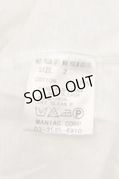 画像3: IFSIXWASNINE / ROCK OF M&K HSC/M Tシャツ【メンズ2】 2 ホワイト O-24-12-29-020-IF-ts-YM-OS (3)