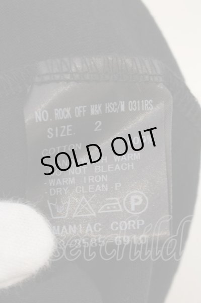 画像3: IFSIXWASNINE / ROCK OF M&K HSC/M Tシャツ【メンズ2】 2 ブラック O-24-12-29-021-IF-ts-YM-OS (3)