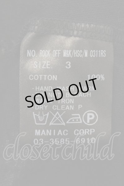 画像3: IFSIXWASNINE / ROCK OF M&K/HSC/M Tシャツ【メンズ3】 3 ブラック O-24-12-29-022-IF-ts-YM-OS (3)