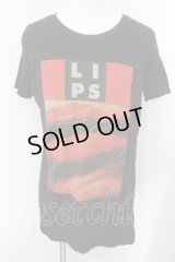 LGB / HSC/M LIPSプロントTシャツ【メンズ3】 3 ブラック O-24-12-29-023-LG-to-YM-ZT138