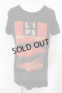 LGB / HSC/M LIPSプロントTシャツ【メンズ3】 3 ブラック O-24-12-29-023-LG-to-YM-ZT138
