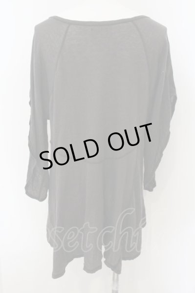 画像3: SHARE SPIRIT / Resort オニスカルドレープトップス 36 ダークブラウン系 O-24-12-29-030-SH-ts-YM-OS (3)