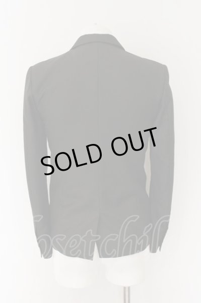 画像2: FUGA / ノッチドラペルテーラードジャケット 44 ブラック O-24-12-30-029-FU-ja-YM-OS (2)