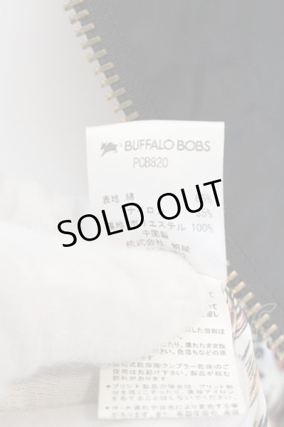 画像5: BUFFALO BOBS / スタンドネックナイロンギミックライダースジャケット 1 ブラック O-24-12-30-030-BU-ja-YM-OS (5)