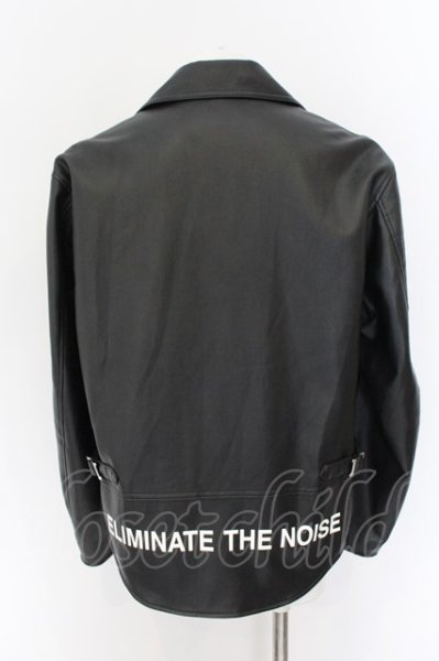 画像3: GU×UNDERCOVER / PUレザーダブルライダースジャケット L ブラック O-24-12-30-032-GU-ja-YM-ZT-ML025 (3)