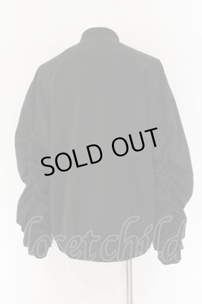 画像3: MINSOBI / ルーリングスリーブMA-1ジャケット F ブラック O-24-12-30-033-MI-ou-YM-OS (3)