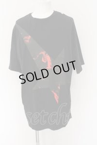 NO ID. BLACK / ツースターBIG Tシャツ ONE ブラック O-24-12-30-036-NO-ts-YM-ZT435