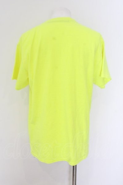 画像3: NO ID. BLACK / ビニールポケットC-N-T 半袖Tシャツ 1 ネオンイエロー O-24-12-30-038-NO-ts-YM-ZT217 (3)