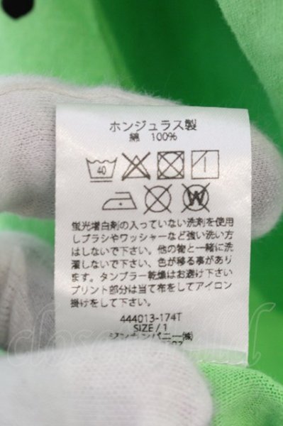 画像3: NO ID. BLACK / スプラッシュプリントTシャツ 1 グリーン O-24-12-30-042-NO-ts-YM-ZT069 (3)