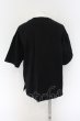 画像2: NO ID. / CパールヴァティシルケットスムースBIG-Tシャツ 2 ブラック O-24-12-30-043-NO-ts-YM-ZT069 (2)