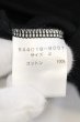 画像3: NO ID. / CパールヴァティシルケットスムースBIG-Tシャツ 2 ブラック O-24-12-30-043-NO-ts-YM-ZT069 (3)