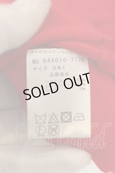 画像3: NO ID. / CRSニットロンフレッシュ加工C/N-BIG ONE レッド O-24-12-30-049-NO-ja-YM-ZT427 (3)