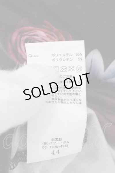 画像3: CIVARIZE / 転写スカルフラワーTシャツ 44 ブラック O-24-12-30-053-CI-ts-YM-ZT069 (3)