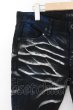 画像2: CIVARIZE / Grace箔加工スキニーデニムパンツ 46 ブラックｘブルーｘシルバー O-24-12-30-054-CI-pa-YM-ZT100 (2)